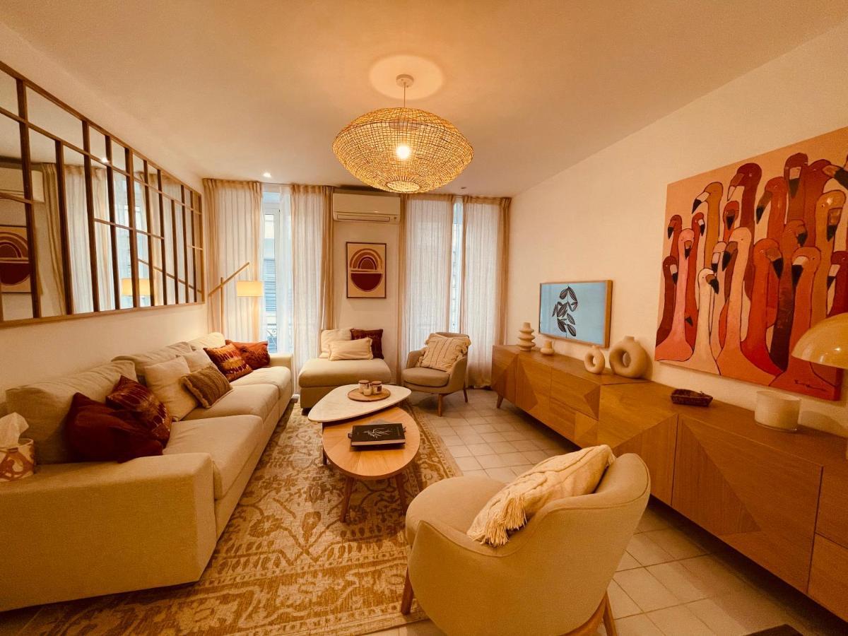 Nice Renting - Paganini - Spacious Apartment - 2 Bedrooms - King Bed - Bathtub - Heart Of Nice Exteriör bild