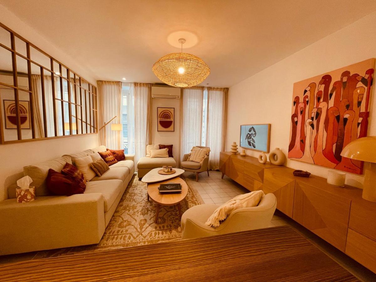 Nice Renting - Paganini - Spacious Apartment - 2 Bedrooms - King Bed - Bathtub - Heart Of Nice Exteriör bild