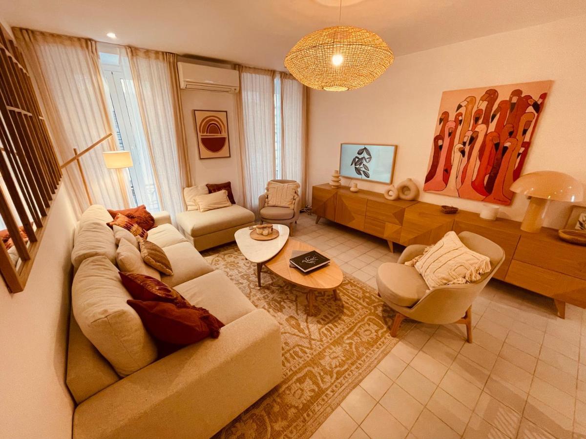 Nice Renting - Paganini - Spacious Apartment - 2 Bedrooms - King Bed - Bathtub - Heart Of Nice Exteriör bild